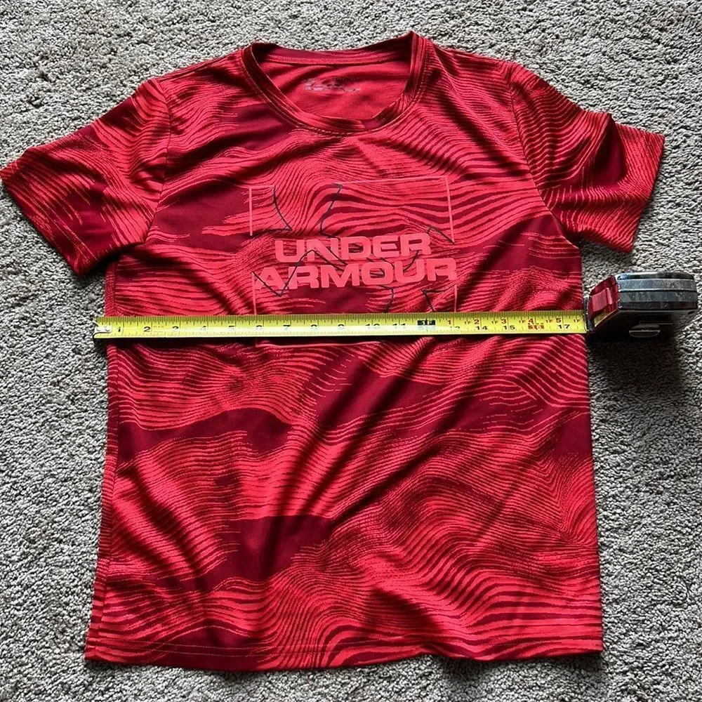 🚘🎈Red Under Armor Shirt For Youth Boys 🚘🎈